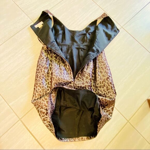 MICHAEL Michael Kors Black and Silver Mini Dress - Picture 4 of 16